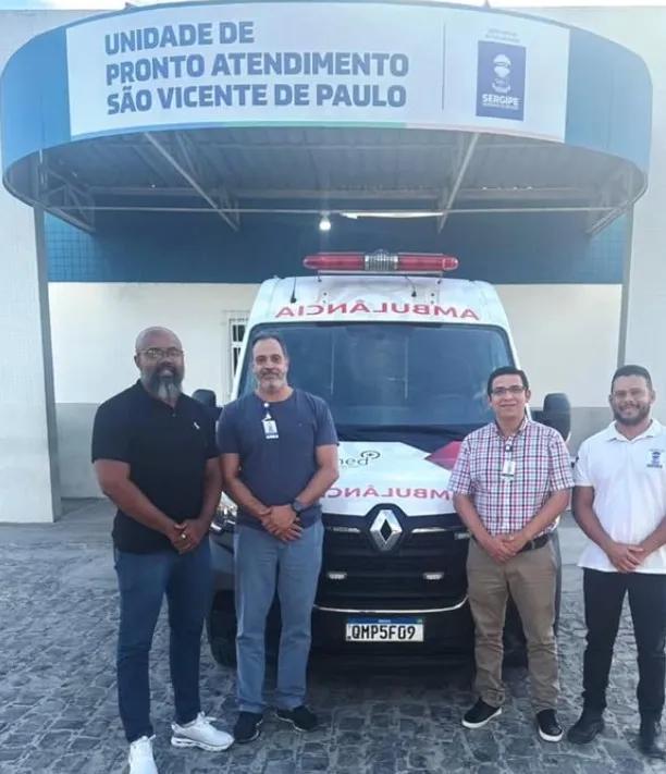 UPA São Vicente de Paulo recebe nova ambulância