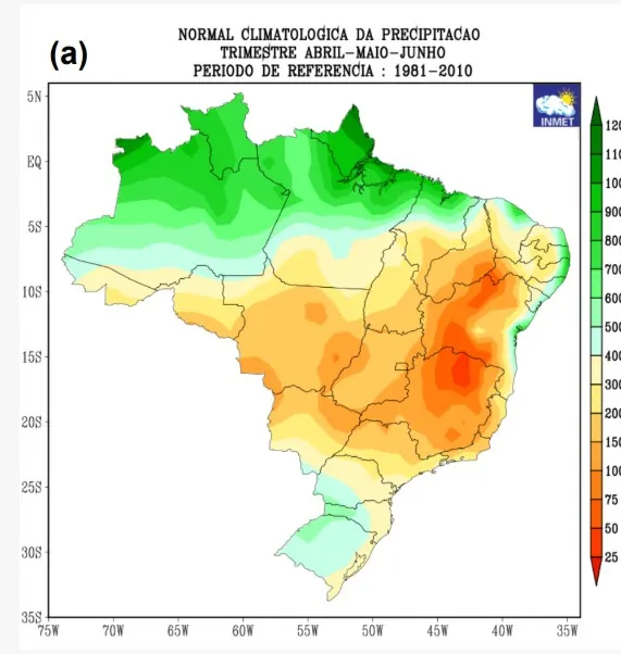 Iniciou-se nesta sexta-feira (20) o outono e Sergipe terá chuvas dentro da média