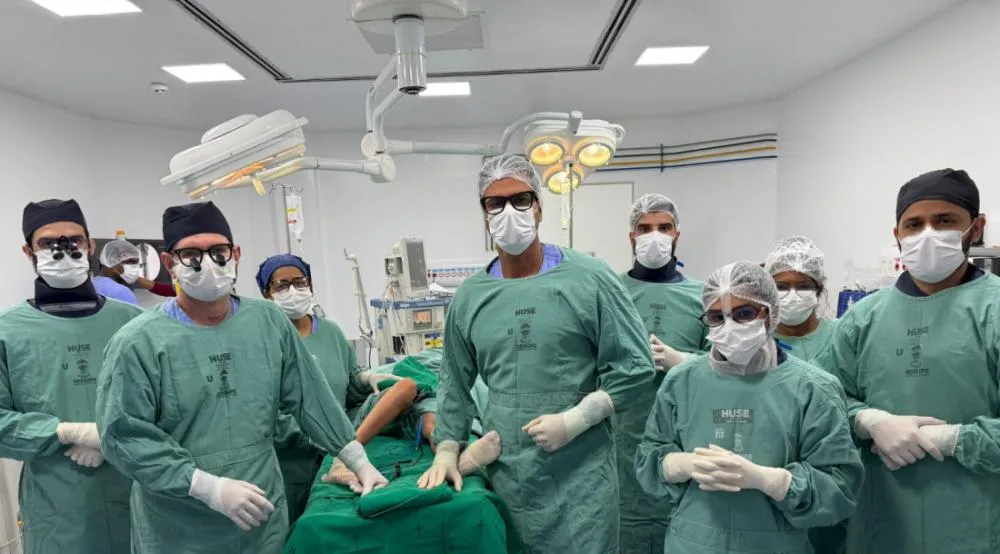 Sergipe realiza cirurgia inédita de transplante ósseo 