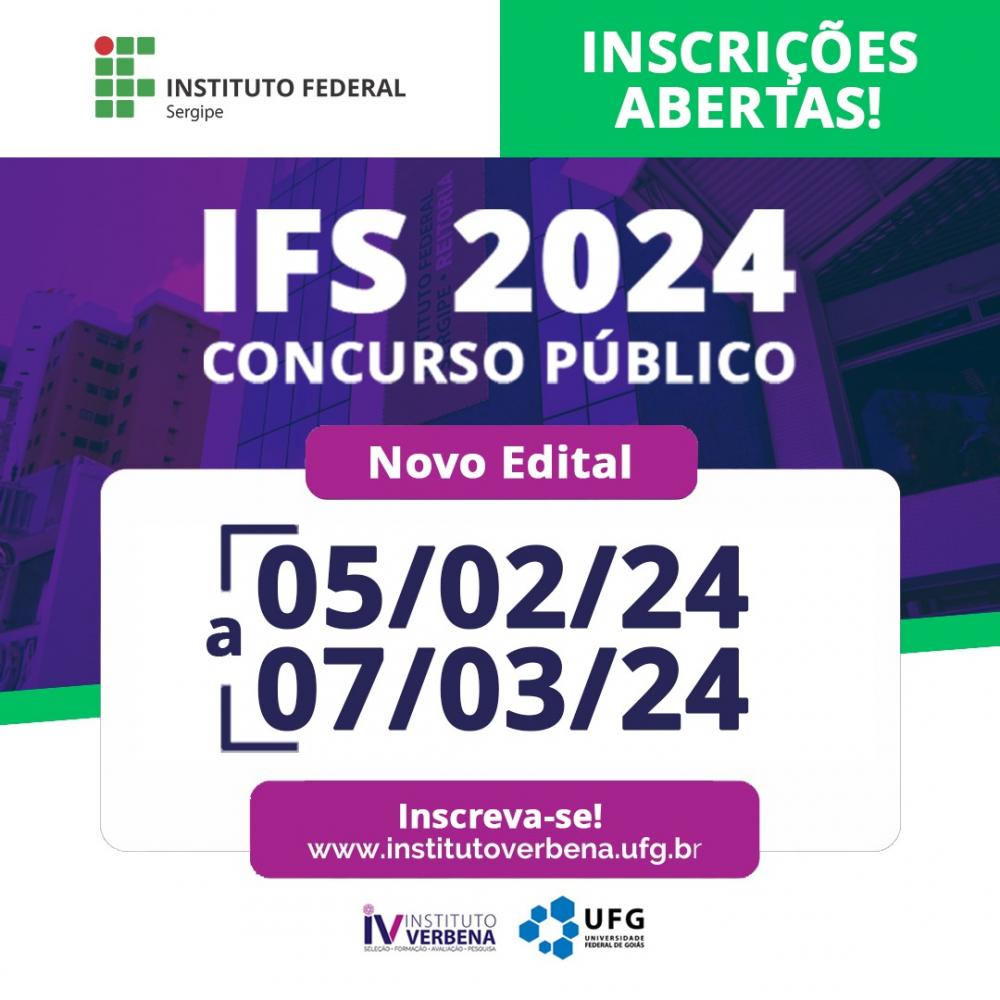 Instituto Federal de Sergipe anuncia concurso público