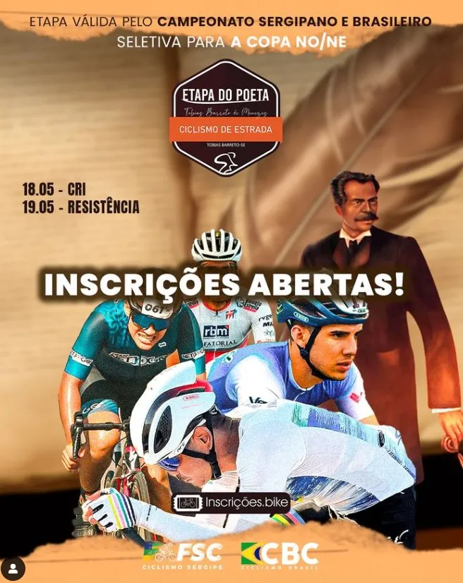 TOBIAS BARRETO SEDIA ETAPA SERGIPANA DE CICLISMO DE ESTRADA