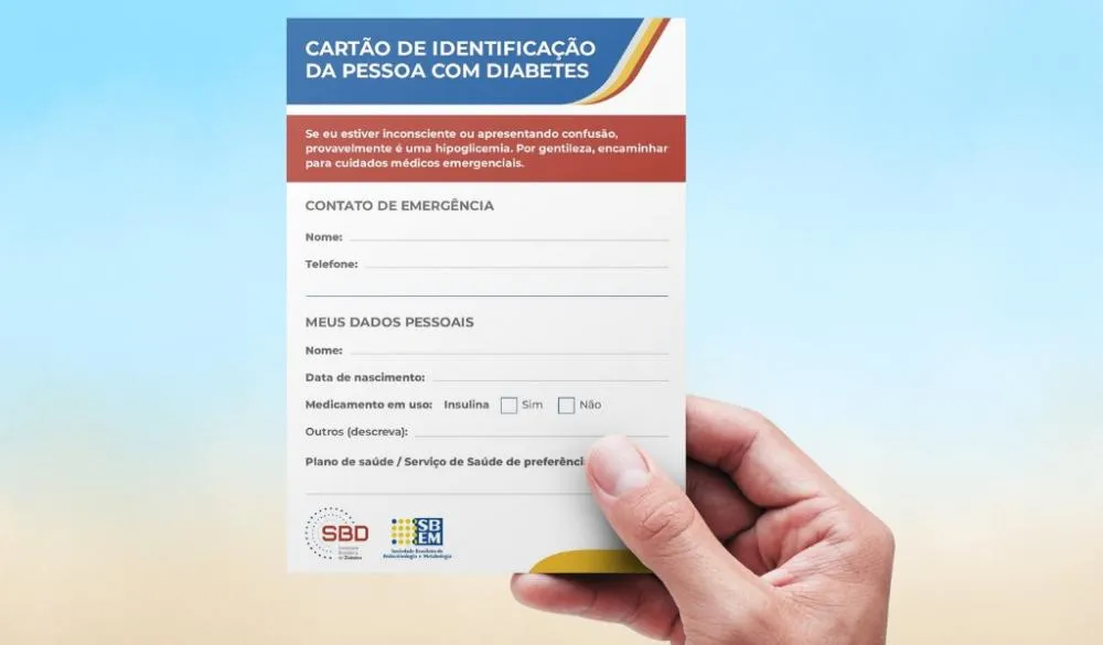 EM SERGIPE, DIABÉTICOS PODERÃO EMITIR CARTEIRA DE IDENTIFICAÇÃO EXCLUSIVA