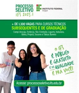 IFS OFERTA 40 VAGAS EM TOBIAS BARRETO PARA O CURSO DE COMÉRCIO 