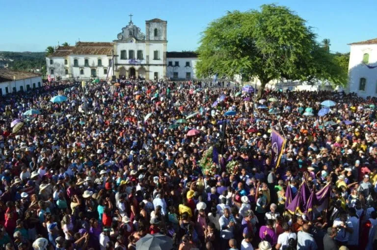 TRADICIONAL ROMARIA DO SENHOR DOS PASSOS OCORRE HOJE (16) EM SÃO CRISTÓVÃO
