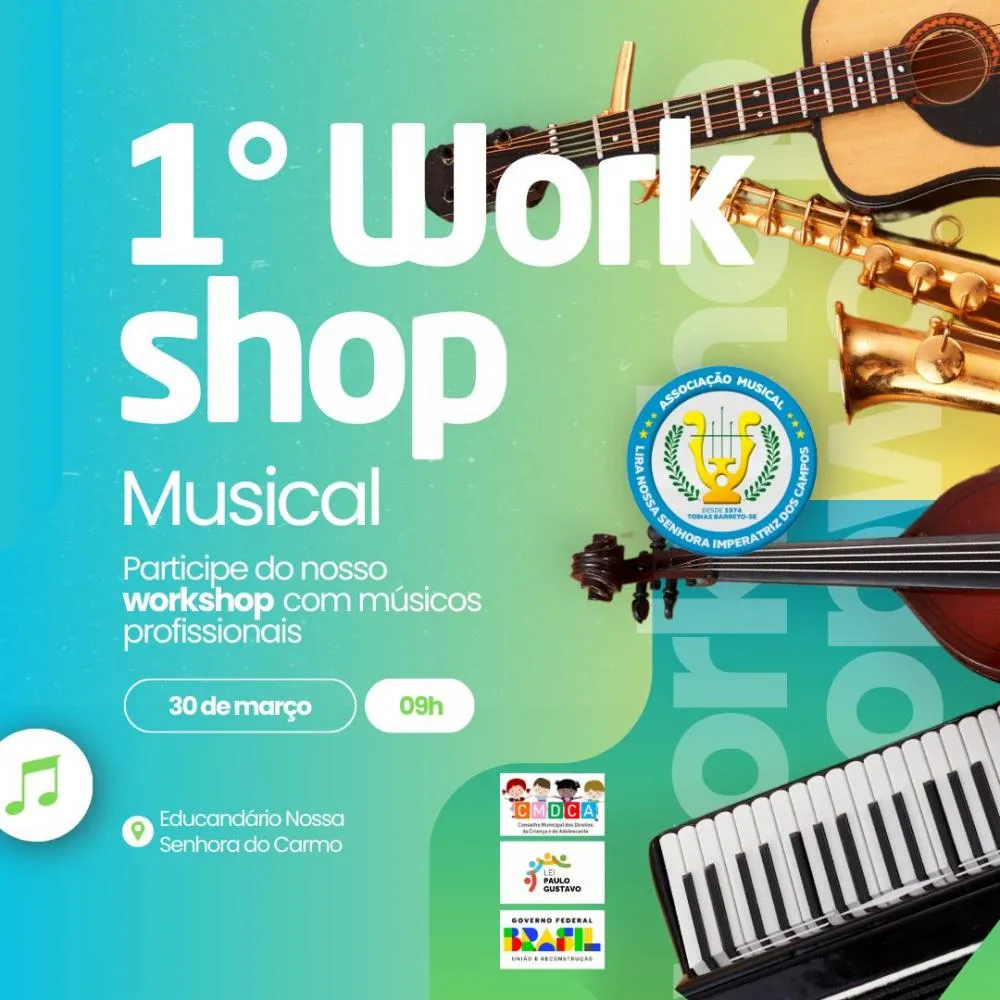 BANDA LIRA REALIZA 1º WORKSHOP MUSICAL
