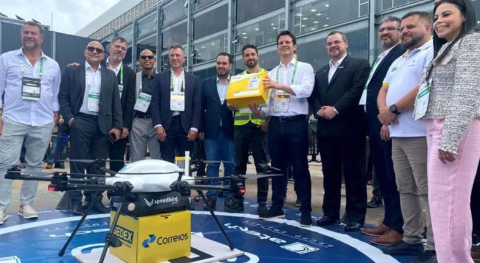 CORREIOS FAZEM A PRIMEIRA ENTREGA POR DRONE NO BRASIL