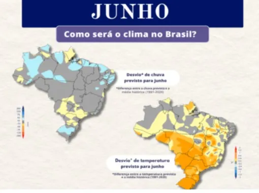 JUNHO DEVE TER CHUVAS ACIMA DA MÉDIA PARA TOBIAS BARRETO